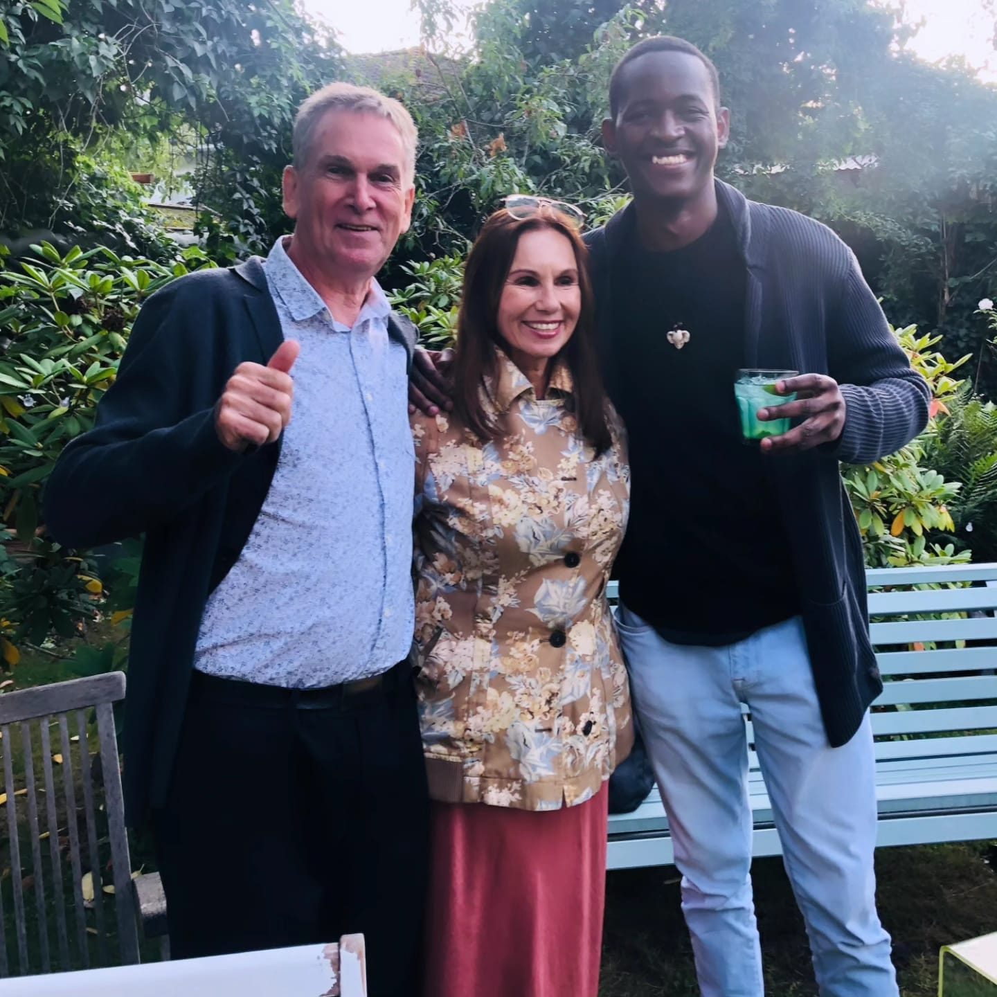 Meinolf Kuper, Verena Kahler und Kelvin Nicholas