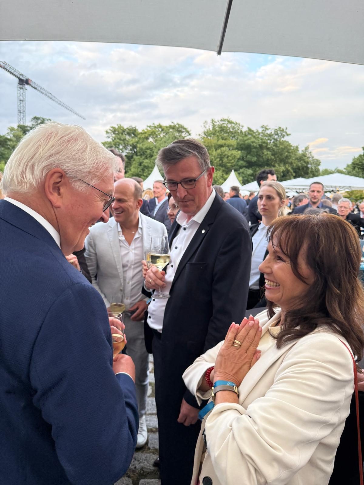 Gespräch mit dem Bundespräsidenten